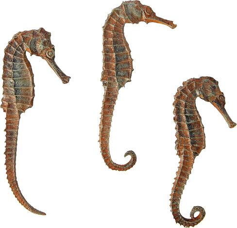 biOrb Seahorse Set of 3, Durable Seahorse Replicas, Beige, Aquarium Decorations in Saudi Arabia