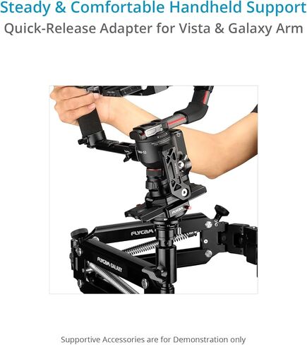 محول دوار سريع الإصدار من FLYCAM لذراع تثبيت Vista وGalaxy. للرماية باليد. (FLCM-QR-SA) in Kuwait