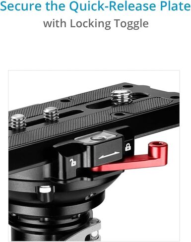 محول دوار سريع الإصدار من FLYCAM لذراع تثبيت Vista وGalaxy. للرماية باليد. (FLCM-QR-SA) in Kuwait