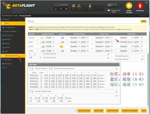 GoolRC VTX20-600 5.8G 40CH FPV الارسال PitMode 25mW 100mW 200mW 400mW 600mW 7-26V قابل للتعديل VTX للتحكم عن بعد FPV Racing Drone in Kuwait