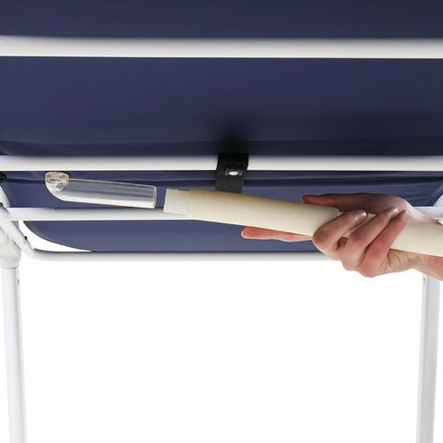 حوض استحمام للكلاب من RYpetmia - ارتفاع قابل للتعديل للاستخدام الداخلي والخارجي، دش الاستحمام والعناية، محطة غسيل محمولة وقابلة للطي للكلاب والقطط، مثالية للحيوانات الأليفة الصغيرة والمتوسطة الحجم (أزرق) in Kuwait