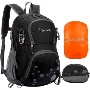 حقيبة ظهر لركوب الدراجات من ONETOALL، حقائب ظهر مقاومة للماء لركوب الدراجات، حقيبة ظهر صغيرة للسفر والمشي لمسافات طويلة سعة 20 لتر، حقائب نهارية خفيفة الوزن للرجال والنساء in Kuwait