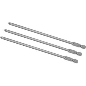 Kozelo 3pcs Phillips Screwdriver Bit - [6 Inch x H1/4 x 4.5mm x PH2] Hex Shank Magnetic Cross Batch Head for Pneumatic or Power Tool Use, S2 Steel in Saudi Arabia