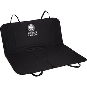 American Kennel Club Hammock Style Pet Car Seat Cover for Back Seats - 56 x 54 Inches - Black in Kuwait