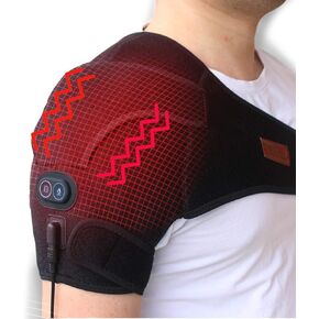 كرياتريل دعامة لف كتف ساخنة للتدليك، وسادة تدفئة للعلاج الحراري للكتف لتخفيف الام العضلات، الكتف المجمد، التهاب كيسي، التهاب الاوتار، الكفة الدوارة in Kuwait