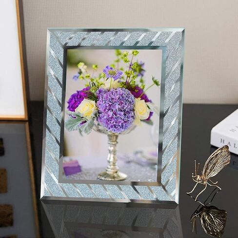 Picture Frames,4x6 Glass Picture Frames,Set of 2 Picture Frames Fit Photo 4 by 6 Inch for Tabletop Display in Saudi Arabia