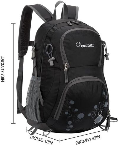 حقيبة ظهر لركوب الدراجات من ONETOALL، حقائب ظهر مقاومة للماء لركوب الدراجات، حقيبة ظهر صغيرة للسفر والمشي لمسافات طويلة سعة 20 لتر، حقائب نهارية خفيفة الوزن للرجال والنساء in Kuwait