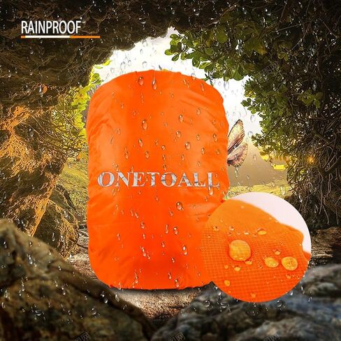 حقيبة ظهر لركوب الدراجات من ONETOALL، حقائب ظهر مقاومة للماء لركوب الدراجات، حقيبة ظهر صغيرة للسفر والمشي لمسافات طويلة سعة 20 لتر، حقائب نهارية خفيفة الوزن للرجال والنساء in Kuwait