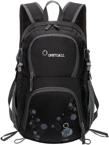 حقيبة ظهر لركوب الدراجات من ONETOALL، حقائب ظهر مقاومة للماء لركوب الدراجات، حقيبة ظهر صغيرة للسفر والمشي لمسافات طويلة سعة 20 لتر، حقائب نهارية خفيفة الوزن للرجال والنساء in Kuwait