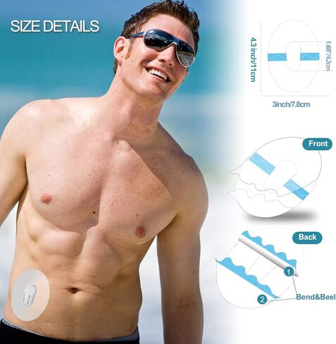 رقع لاصقة لمستشعر Dexcom G6، رقعة مستشعر CGM مع 4 رقع شفافة مقاومة للعرق و20 ملصقًا من القماش وغطاء حماية مستمر لمراقبة الجلوكوز لمدة 10-14 يومًا in Kuwait