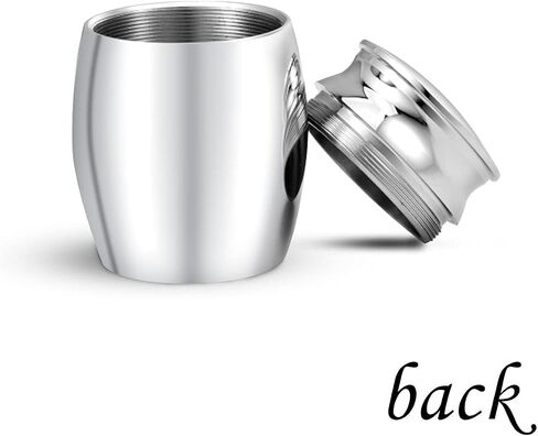 SBI Jewelry Women Men Small Cremation Urns for Human Ashes Wife Husband Family Friend Bring Back from Heaven Fiancee Boyfriend Girlfriend Life Partner Memorial Holder Keepsake Gift for Funeral in Saudi Arabia