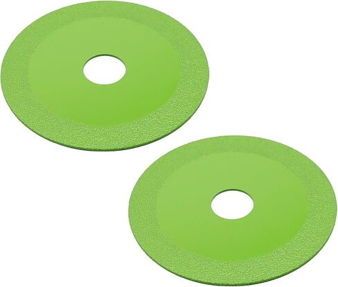 6 PCS Glass Ceramic Cutting Disc - 4'' Diamond Cutting Blade, Ultra-Thin Saw Blade Wheel for Angle Grinder Ultra-Thin Saw Blade for Grinding of Glass Tile Porcelain Jade Crystal in Saudi Arabia