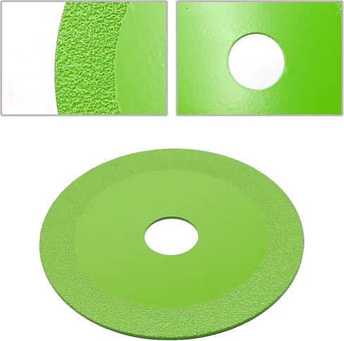 6 PCS Glass Ceramic Cutting Disc - 4'' Diamond Cutting Blade, Ultra-Thin Saw Blade Wheel for Angle Grinder Ultra-Thin Saw Blade for Grinding of Glass Tile Porcelain Jade Crystal in Saudi Arabia