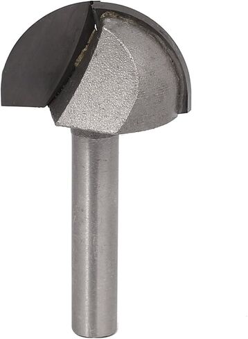 uxcell Carpenter Woodworking Metal 1/4 Inch Shank Dia 1 Inch Cutting Dia Round Nose Router Bit Cutter in Saudi Arabia