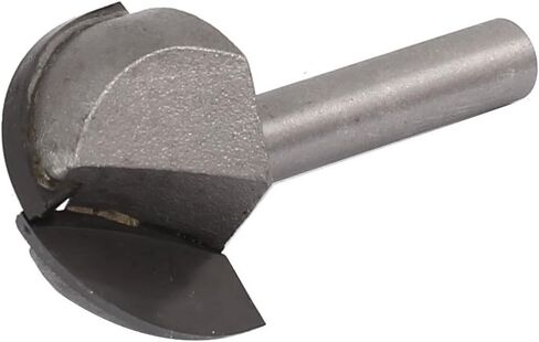 uxcell Carpenter Woodworking Metal 1/4 Inch Shank Dia 1 Inch Cutting Dia Round Nose Router Bit Cutter in Saudi Arabia