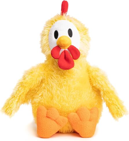 fabdog Fluffies Dog Toys - لعبة كلب قطيفة تصدر صوتًا لجميع السلالات - ألعاب جرو لطيفة ذات طابع حيواني تصلح كهدية مثالية - ألعاب ممتعة للكلاب من النايلون مع صرير| الكسلان الصغير in Kuwait