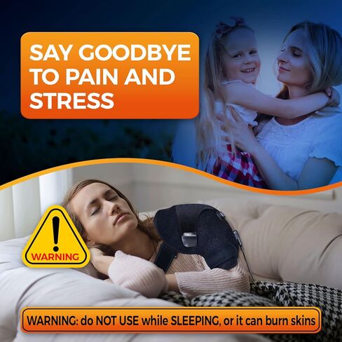 كرياتريل دعامة لف كتف ساخنة للتدليك، وسادة تدفئة للعلاج الحراري للكتف لتخفيف الام العضلات، الكتف المجمد، التهاب كيسي، التهاب الاوتار، الكفة الدوارة in Kuwait