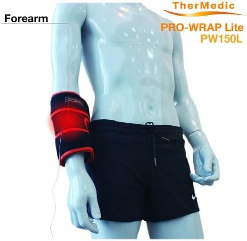 Far Infrared Heating Brace with Heating/PW150l Thermal Pad for CTS, Muscle Strain, Knee, Plantar Fascists, Achilles Tendon and Limbs Pain in Kuwait