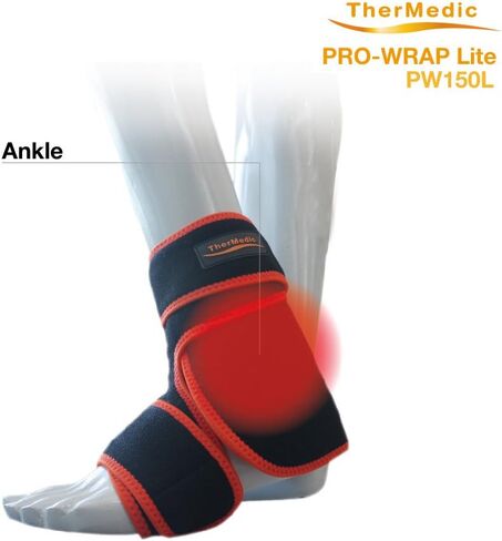 Far Infrared Heating Brace with Heating/PW150l Thermal Pad for CTS, Muscle Strain, Knee, Plantar Fascists, Achilles Tendon and Limbs Pain in Kuwait