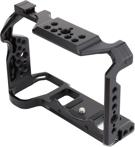 قفص كاميرا من AKIROOD لكاميرات باناسونيك S5 CCA، ملحقات تصوير قفص تصوير الفيديو، وصلة أحذية باردة للمايكروفون/الضوء in Kuwait