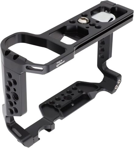 قفص كاميرا من AKIROOD لكاميرات باناسونيك S5 CCA، ملحقات تصوير قفص تصوير الفيديو، وصلة أحذية باردة للمايكروفون/الضوء in Kuwait