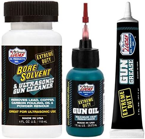Lucas Extreme Duty 4oz Bore Solvent 10907 - Needle Oiler 10875 - Grease Tube 10889 in Saudi Arabia