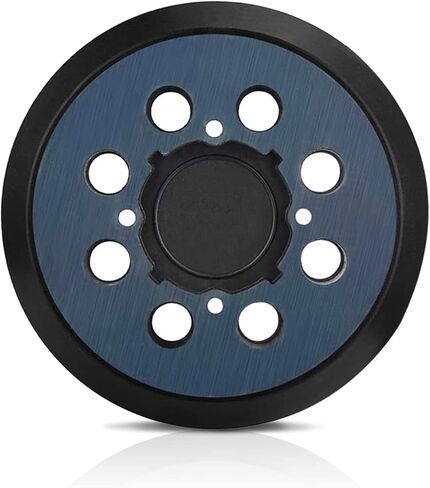 وسادات صنفرة بديلة من LIZMOF، لوحات دعم سنفرة بخطاف وحلقة مقاس 5 بوصات لآلة الصنفرة المدارية DWE64233 & N329079، DWE6421-B2 DWE6421-B3 DWE6423/6423K DWE6421/6421K، 5 بوصات 8 فتحات، عبوتان in Kuwait