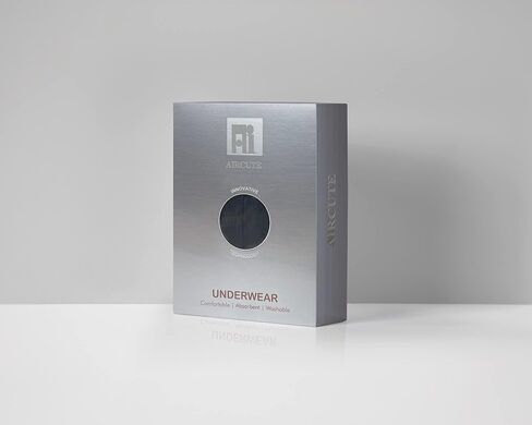 ملابس داخلية ماصة لسلس البول من AIRCUTE للنساء، سراويل داخلية من الدانتيل لحماية تسرب المثانة 25 مل (2X-Large) in Kuwait