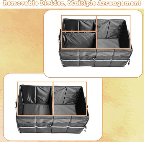 Fhiny Dog Backseat Extender with Storage, 13.4'' x 12'' Collapsible Back Seat Extender for Dogs Pet Front Seat Extend for Car Puppy Car Seat Gap Filler with Pockets for Small & Medium Dogs in Kuwait