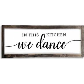 Dazingart Farmhouse Kitchen Wall Decor,Meals and Memories Are Made Here Sign, Rustic Wood Kitchen Signs Dinning Room Wall Decor (Meal) in Kuwait