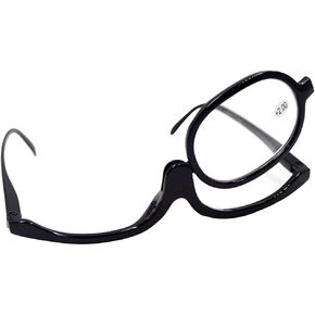U Scinan Universal Presbyopic Glasses Flip-up Lens Make up Glasses Folding Magnifying Reading Eyeglasses+1.0~+4.0