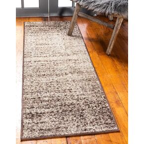 Unique Loom Autumn Collection Modern Contemporary Casual Abstract Area Rug (Terracotta/ Beige Rustic, 9 x 12 ft Rectangular) in Saudi Arabia