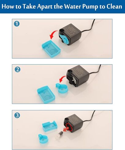 Foam Filters Replacement Compatible with Drinkwell Avalon,Stainless Steel 360 Pet Water Fountain,Pre Filters and a Motor Cleaning Brush Toolfor Cat Dog Water Dispenser(34+1 Pack) in Kuwait