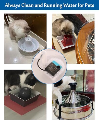 Foam Filters Replacement Compatible with Drinkwell Avalon,Stainless Steel 360 Pet Water Fountain,Pre Filters and a Motor Cleaning Brush Toolfor Cat Dog Water Dispenser(34+1 Pack) in Kuwait