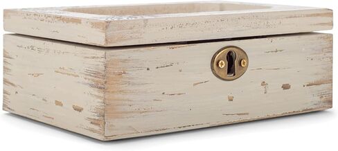 Cottage Garden Life Not Measured by Breaths Deco Whitewash Jewelry Music Box Plays Wonderful World in Saudi Arabia