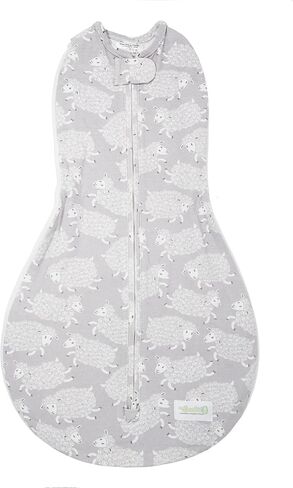 Woombie Grow with Me Baby Swaddle, Convertible Swaddle Fits Babies 0-9 Months, Expands to Wearable Blanket for Babies up to 18 Months, Watercolor Roses in Saudi Arabia