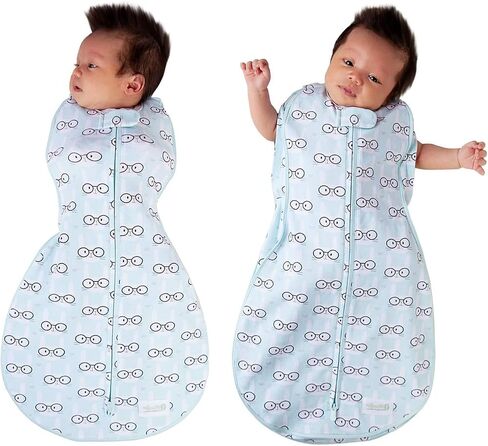 Woombie Grow with Me Baby Swaddle, Convertible Swaddle Fits Babies 0-9 Months, Expands to Wearable Blanket for Babies up to 18 Months, Watercolor Roses in Saudi Arabia