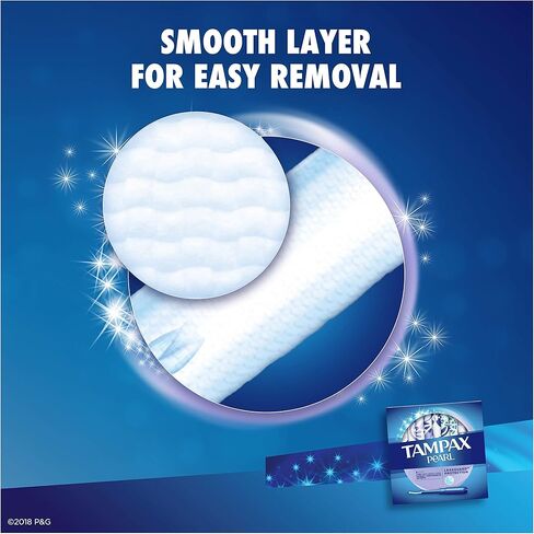 سدادات تامباكس بيرل البلاستيكية، خفيفة الامتصاص، غير معطرة، 36 قطعة (عبوة من 2) (إجمالي 72 قطعة) (قد تختلف التعبئة) in Kuwait