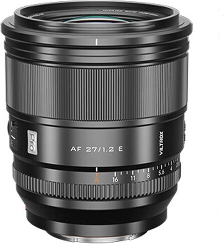 VILTROX 27mm F1.2 PRO E Mount Autofocus Lens, Compatible with Sony E Mount Mirrorless Cameras a7 a6700 a6500 in Saudi Arabia