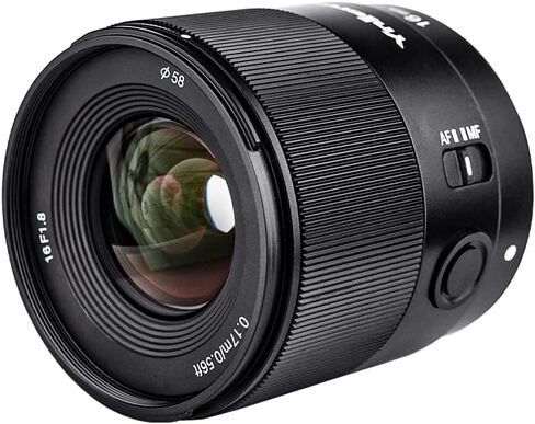 عدسة YN16 ملم F1.8 DA DSM بزاوية واسعة التركيز التلقائي F1.8 بفتحة كبيرة لكاميرات سوني اي ماونت بدون مرآة APS-C لسوني in Kuwait