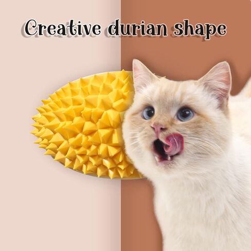 NVTED Cat Multifunction Brush, Durian Shaped Corner Tickler Cat Mint Self Hi Toy Hair Remover Furniture Protector Kittens Scratch Board Sisal Cat Scratching Pad Wall Mounted for Indoor Cats (Green) in Kuwait