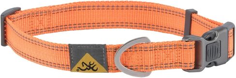 Browning Classic Preformance Webbing Pet Collar, Fully Adjustable, Available in Solid Colors and Camo Patterns, Realtree MAX-7, Large in Saudi Arabia