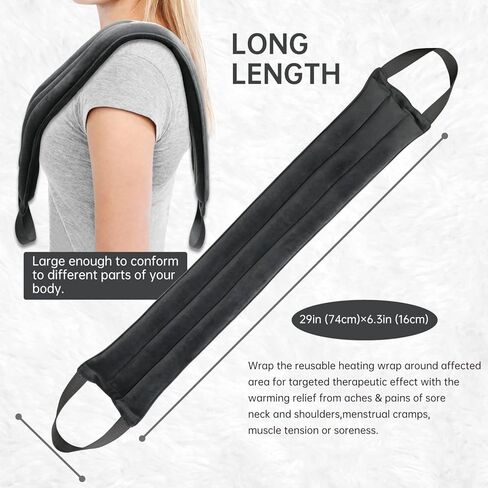 وسادة تسخين قابلة للاستخدام في الميكروويف لتخفيف الألم، وسادات تسخين اليوغا متعددة الأغراض مع العلاج العطري العشبي للرقبة والكتف وآلام العضلات وآلام الظهر وتشنجات الدورة الشهرية وضغط حرارة الميكروويف وسادة وسادة رطبة الحرارة in Kuwait