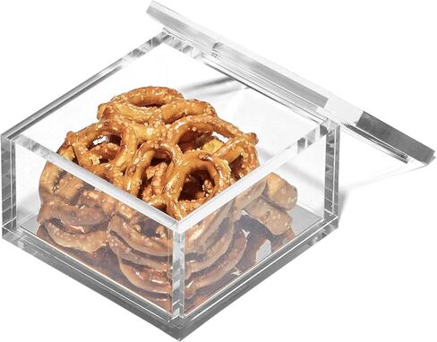 منظم مكتب أكريليك من OfficeGoods مع قاعدة ذهبية - صندوق احتمالات ونهايات عملي وأنيق للعرض أو التخزين - مثالي للمنزل أو المكتب، المطبخ، منضدة الحمام، عرض التحف - كبير جدًا in Saudi Arabia