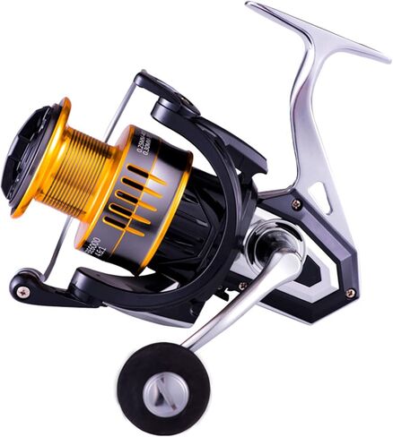 بكرات الصيد الدوارة - نسبة التروس 5.2:1، أقصى سحب 41 رطل، 3+1 محامل كروية خفيفة الوزن للغاية وناعمة للغاية بكرات دوارة قوية للمياه العذبة والمياه المالحة في الهواء الطلق لصيد سمك السلور in Kuwait