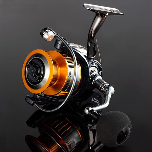 بكرات الصيد الدوارة - نسبة التروس 5.2:1، أقصى سحب 41 رطل، 3+1 محامل كروية خفيفة الوزن للغاية وناعمة للغاية بكرات دوارة قوية للمياه العذبة والمياه المالحة في الهواء الطلق لصيد سمك السلور in Kuwait