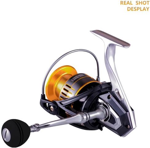 بكرات الصيد الدوارة - نسبة التروس 5.2:1، أقصى سحب 41 رطل، 3+1 محامل كروية خفيفة الوزن للغاية وناعمة للغاية بكرات دوارة قوية للمياه العذبة والمياه المالحة في الهواء الطلق لصيد سمك السلور in Kuwait