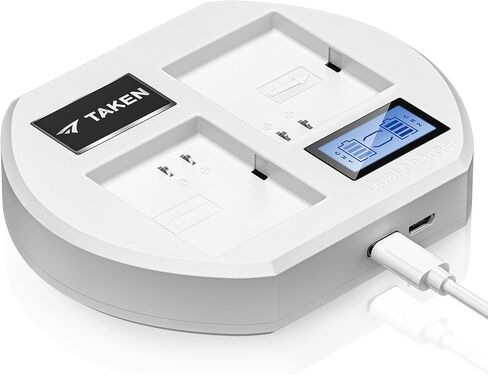 Taken Charger Station for Arlo Pro & Arlo Pro 2 Security Battery, Dual Replacement Battery Charger with Micro USB & Type C Charger Port in Kuwait