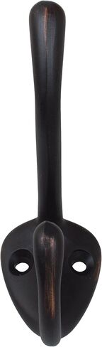 GlideRite Hardware 7014-MB-10 كبير 3 × 3 بوصة ماتي أسود روب / معطف / خطافات القبعة 10 قطع in Kuwait