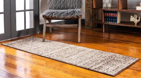 Unique Loom Autumn Collection Modern Contemporary Casual Abstract Area Rug (Terracotta/ Beige Rustic, 9 x 12 ft Rectangular) in Saudi Arabia